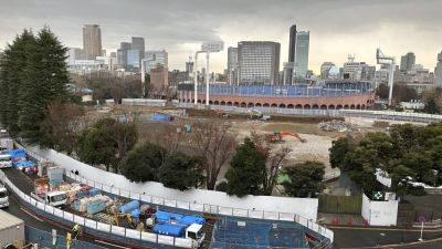 Japan lawyers’ group urges Tokyo to halt park development, calling its impact review unscientific