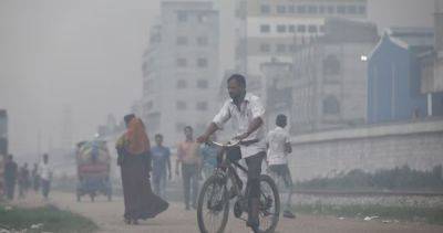 Bangladesh, Pakistan and India bottom in air quality rankings in 2023, data shows - asiaone.com - New Zealand - China - India - Bangladesh - Pakistan - Singapore -  Dhaka - Iran - Finland -  New Delhi, India - Australia - Switzerland - Iceland - Estonia - Mauritius - Chad