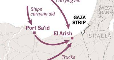 Amelia Nierenberg - Thursday Briefing: Where is Gaza’s Aid? - nytimes.com - Israel - Egypt