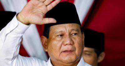 Joko Widodo - Anies Baswedan - Ganjar Pranowo - Indonesia's president-elect Prabowo urges unity after resounding victory - asiaone.com - Indonesia -  Jakarta