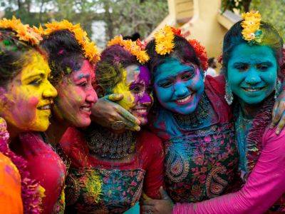 Photos: India celebrates Holi, the festival of colours