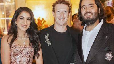 Rihanna, Mark Zuckerberg, Bill Gates, Shah Rukh Khan among stars at Mukesh Ambani son’s extravagant pre-wedding Indian bash