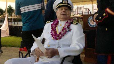 Lou Conter, last survivor of WWII attack on USS Arizona at Pearl Harbour, dies at 102