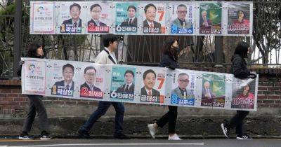 Lee Jae - Yoon Suk Yeol - Choe SangHun - South Korean Parliamentary Election to Set Tone for Rest of Leader’s Term - nytimes.com - Japan - Usa - South Korea