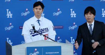 Martin Estrada - Japanese interpreter charged with stealing $21m from MLB star Shohei Ohtani - asiaone.com - Japan - Usa - Los Angeles -  Los Angeles
