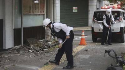MARI YAMAGUCHI - A strong earthquake in Japan leaves 9 people with minor injuries. But there was no tsunami danger - apnews.com - Japan -  Tokyo