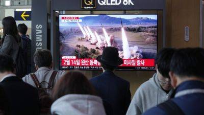 South Korea says North Korea has fired an intermediate-range missile into its eastern waters