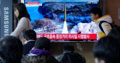 Choe SangHun - North Korea Missile Test Hints at Greater Menace to U.S. Bases - nytimes.com - Japan - Usa - South Korea - North Korea - Guam