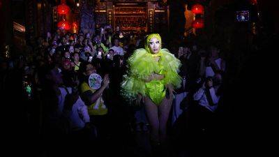 Drag queen’s RuPaul victory wins praise from Taiwan’s president