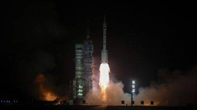 China launches 3-member crew to its space station as it seeks to put astronauts on the moon by 2030 - apnews.com - China - county Long