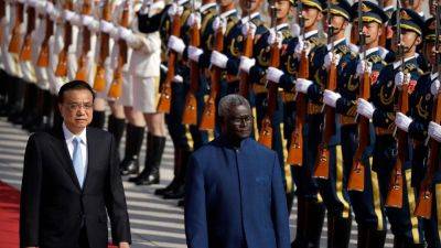 Solomon Islands China-friendly PM Sogavare not standing for new term: ‘geopolitics is at play’