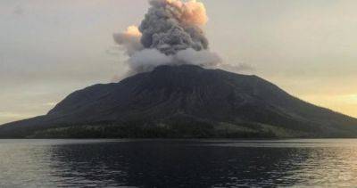 Indonesia's Ruang volcano erupts again, alert status at highest - asiaone.com - Indonesia -  Jakarta -  Manado