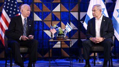 Biden suggests U.S. could condition military aid to Israel on its actions to address humanitarian crisis in Gaza
