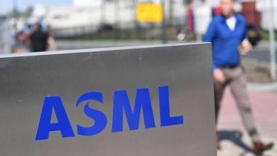 Targeting Chinese chips, U.S. to push Dutch on ASML service contracts