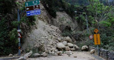 Taiwan earthquake rescuers face threat of landslides, rockfalls as death toll at 12 - asiaone.com - Taiwan - India - county Canadian -  Taipei - Australia