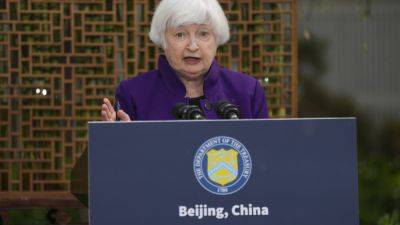 US will push China to change a policy threatening American jobs, Treasury Secretary Yellen says