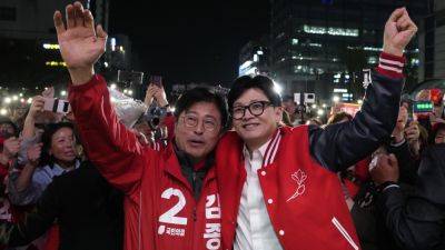 KIM TONGHYUNG - Choi Jin - Here’s what South Koreans are concerned about as they vote for parliament this week - apnews.com - South Korea - North Korea -  Seoul, South Korea