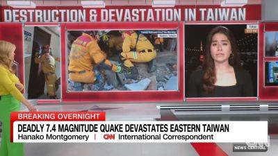 Wayne Chang - Taiwan earthquake: Hundreds still awaiting rescue, death toll rises to 13 - edition.cnn.com - Taiwan -  Taipei, Taiwan - Hong Kong -  Shanghai - county Hualien