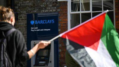 Barclays says it doesn't invest in defence firms supplying Israel