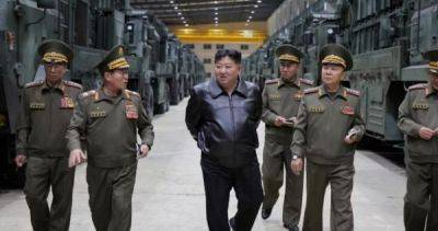 North Korean leader oversees tactical missile weapons system, KCNA says