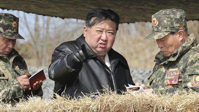 Kim Jong Un - North Korea test-fires a ballistic missile a day after US and South Korea had a fighter jet drill - apnews.com - Usa - South Korea - North Korea -  Seoul, South Korea