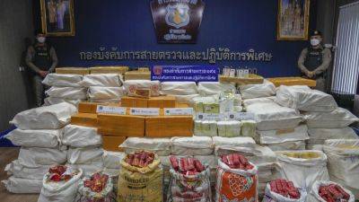 GRANT PECK - East, Southeast Asia had record methamphetamine seizures last year. Profits remain in the billions - apnews.com - Burma - Thailand -  Bangkok - Laos