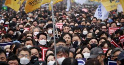 South Korea presses ahead with medical school admissions hike despite trainee doctor strike