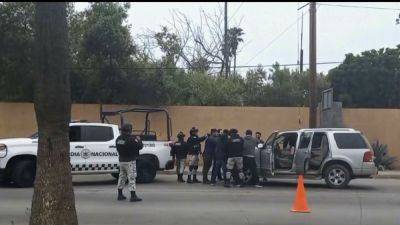 Mexican forensic examiners are at a site in Baja California where 3 bodies were reportedly found