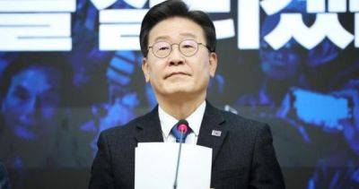 South Korea opposition leader Lee indicted over funds transfer to North Korea
