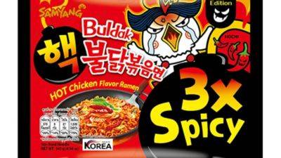 Denmark recalls South Korean Buldak noodles for being too spicy, may cause ‘acute poisoning’