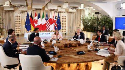 Meloni and Macron clash on abortion language at G7 summit