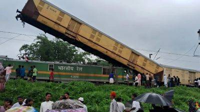At least 5 die in India after goods train rams into passenger train