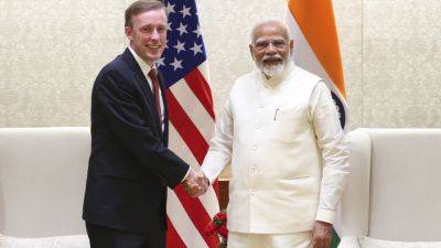 India and US vow to boost defense, trade ties in first high-level US visit since Modi’s election win
