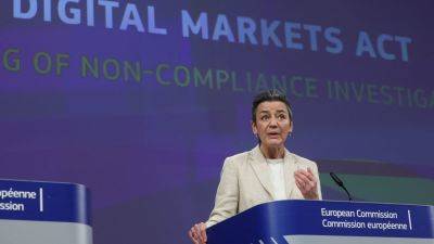 Arjun Kharpal - Silvia Amaro - European Commission - Margrethe Vestager - Apple has 'very serious' issues under sweeping EU digital rules, competition chief says - cnbc.com - Eu -  Brussels