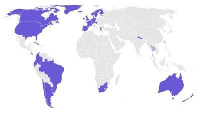 Where same-sex marriage is legal around the world