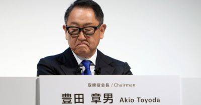 In Rare Rebuke, Toyota Chairman’s Investor Support Tumbles