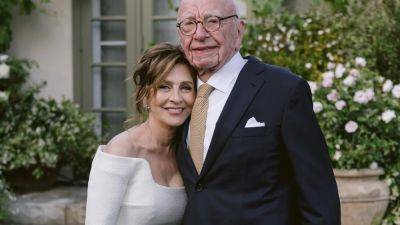 Media magnate Rupert Murdoch, 93, marries 5th wife in ceremony at his California vineyard