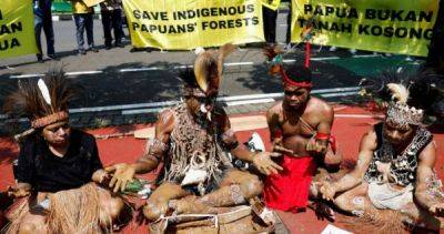 Papuan tribe, palm oil firms battle for land rights in Indonesian top court - asiaone.com - Usa - Indonesia - Papua New Guinea - city Jakarta