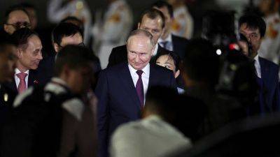 Putin arrives in Vietnam as Russia seeks support in face of Western isolation