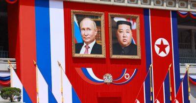 Kim Jong - Vladimir V.Putin - Paul Sonne - Putin Threatens to Arm North Korea, Escalating Tension With West Over Ukraine - nytimes.com - Usa - Russia - North Korea - Ukraine - Vietnam - city Pyongyang