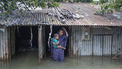 Nearly 2 million people stranded as second wave of devastating floods hits Bangladesh in less than a month