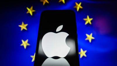 European Union regulators accuse Apple of breaching the bloc's tech rules
