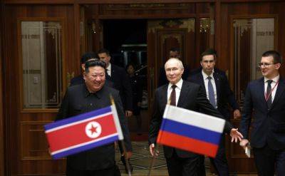 Vladimir Putin - Kim Jong Un - Yoon Suk Yeol - Putin’s mutual defense treaty with Kim may backfire - asiatimes.com - Usa - Russia - Britain - South Korea - North Korea - Ukraine - Eu - Poland - city Pyongyang