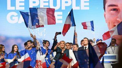 France's far right looks headed for victory in the first round at the polls. Here's what that means
