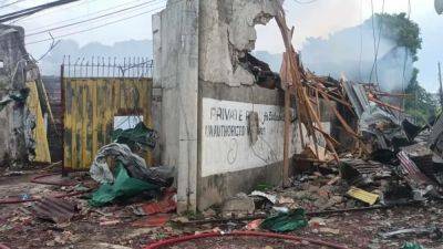 Five dead, 38 injured in Philippines firecracker depot blast - channelnewsasia.com - Philippines - city Manila