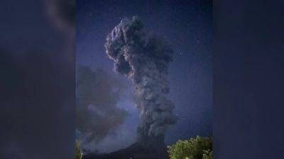 Philippines’ Kanlaon volcano erupts, spewing ash 5km high and sparking evacuation