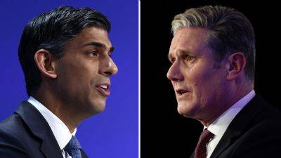 'You name it, Labour will tax it': UK PM Sunak attacks main rival as he languishes in election polls