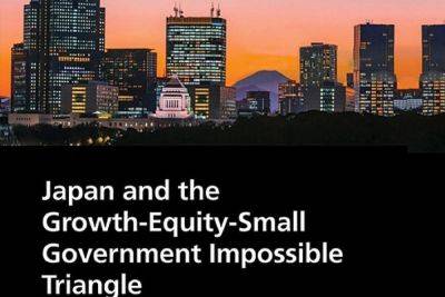Japan in a growth-equity-small government trilemma