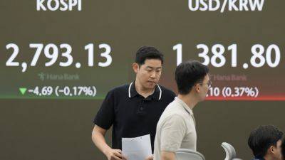 Stock market today: Asian stocks log modest gains as economic data are mixed for Japan and China - apnews.com - Japan - China - city Shanghai