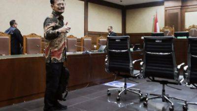 Associated Press - Indonesia sentences ex-agriculture minister to 10 years’ jail for corruption - scmp.com - Usa - Indonesia - city Jakarta